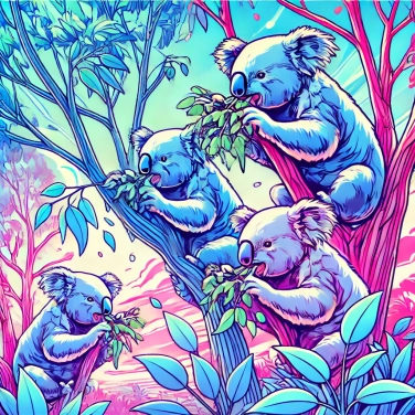 Spiega perché i koala mangiano solo foglie di eucalipto?