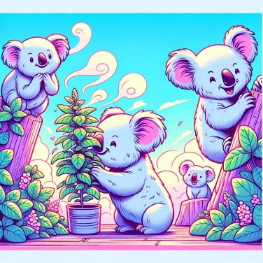 Spiega perché i koala sentono il profumo di menta piperita?