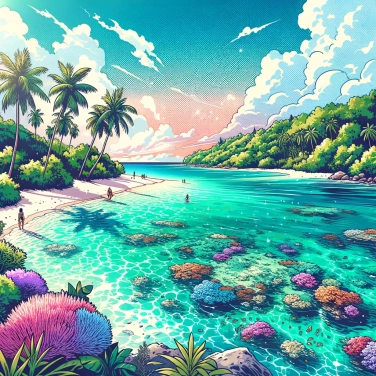 Spiega perché i laghi tropicali hanno acque così chiare e turchesi?