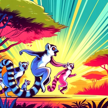 Spiega perché i lemuri praticano la danza del sole all'alba?