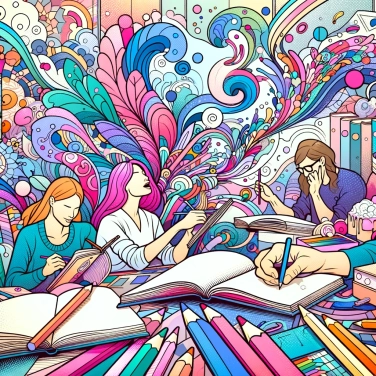 Spiega perché i libri da colorare per adulti sono diventati popolari negli ultimi anni.