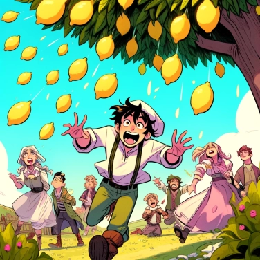 Spiega perché i limoni cadono?