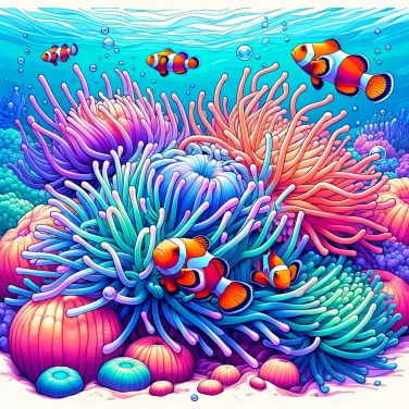 Spiega perché i pesci pagliaccio vivono in simbiosi con le anemoni di mare?