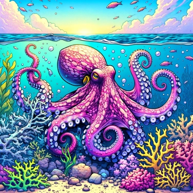 Spiega perché i polpi possono cambiare la texture della pelle per mimetizzarsi con l'ambiente circostante?