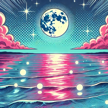 Spiega perché i raggi di luna possono talvolta causare fosforescenza nell'acqua?