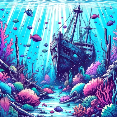 Spiega perché i relitti di navi attraggono la vita marina?