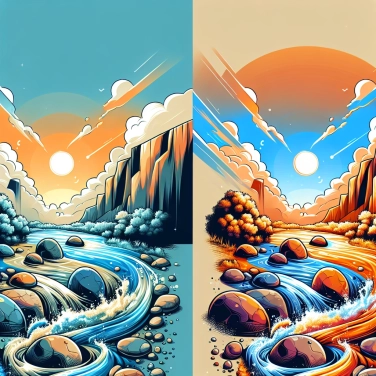 Spiega perché i sassi diventano rotondi sul fondo dei fiumi?