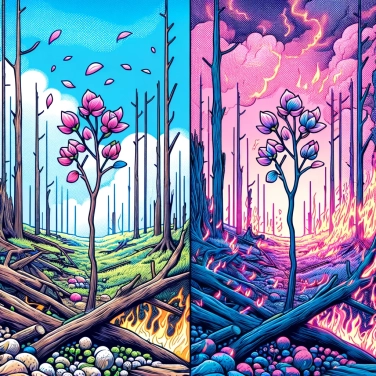 Spiega perché i semi di alcuni alberi germinano solo dopo un incendio forestale?