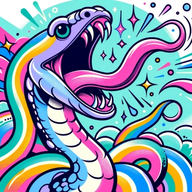 Spiega perché i serpenti hanno la lingua biforcuta?