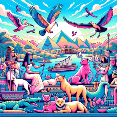 Spiega perché i simboli delle divinità egizie sono spesso associati agli animali?