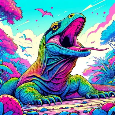 Spiega perché i varani di Komodo hanno una saliva mortale?