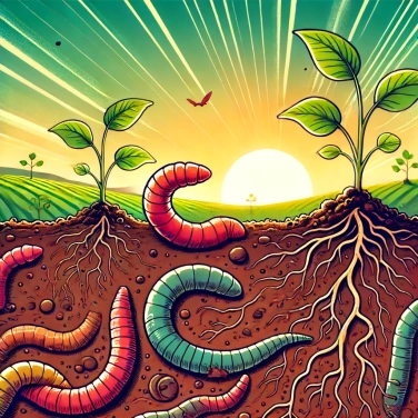 Spiega perché i vermi migliorano la fertilità del suolo?