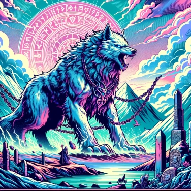 Spiega perché i vichinghi temevano il lupo Fenrir, proveniente dalle loro leggende?