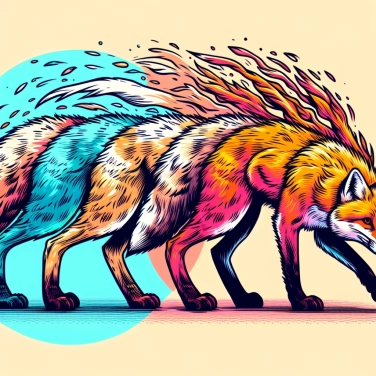 Spiega perché i volpi cambiano colore del pelo a seconda delle stagioni?