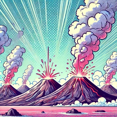 Spiega perché i vulcani delle Hawaii sono in costante eruzione?