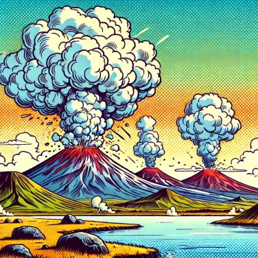 Spiega perché i vulcani in Islanda emettono nuvole di cenere?