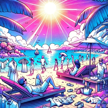 Spiega perché il bianco è il colore migliore per i vestiti durante il caldo?