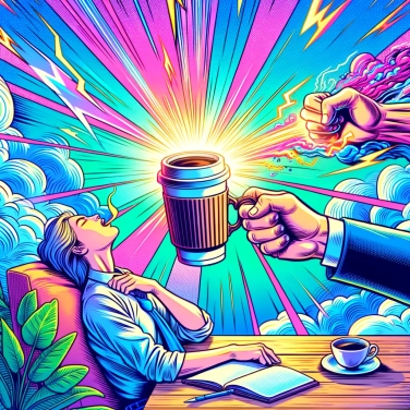 Spiega perché il caffè aiuta a rimanere svegli?