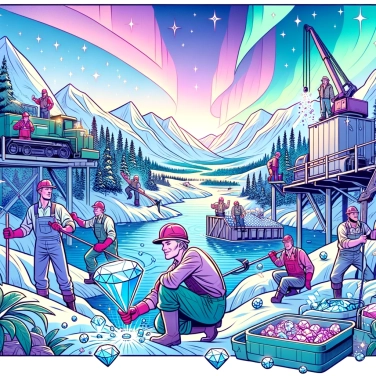 Spiega perché il Canada è uno dei più grandi produttori di diamanti?