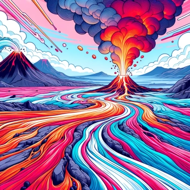 Spiega perché il colore della lava passa dal bianco al rosso?
