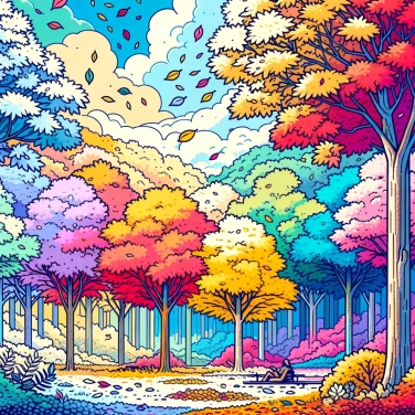 Spiega perché il colore delle foglie cambia in autunno.