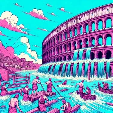 Spiega perché il Colosseo di Roma era soggetto ad allagamenti?