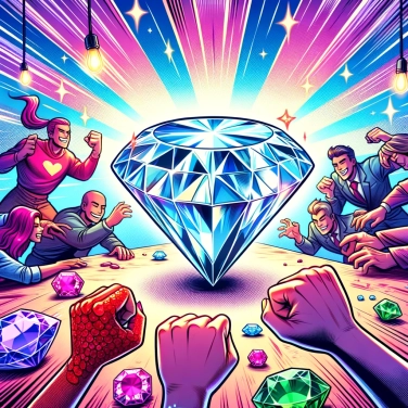 Spiega perché il diamante è così duro rispetto alle altre pietre preziose.