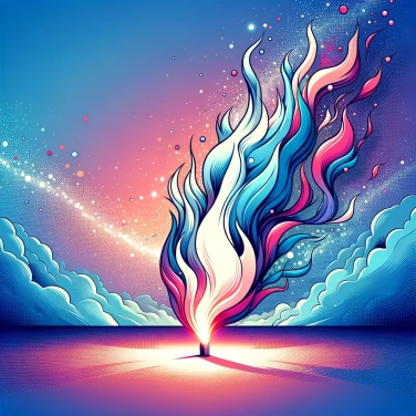 Spiega perché il fuoco brucia formando una fiamma?