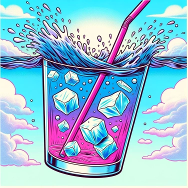 Spiega perché il ghiaccio galleggia sull'acqua?
