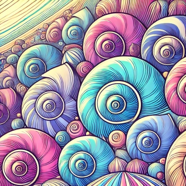 Spiega perché il guscio degli escargots è a spirale?