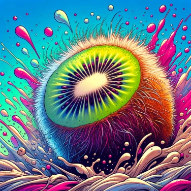 Spiega perché il kiwi ha la buccia pelosa?