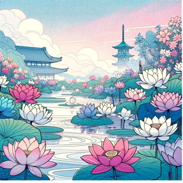 Spiega perché il loto è considerato un fiore sacro in molte culture orientali?