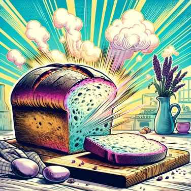 Spiega perché il pane fresco è croccante?