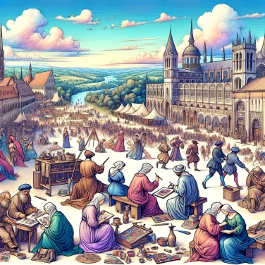 Spiega perché il Rinascimento è stato un periodo di fervore culturale e artistico in Europa.