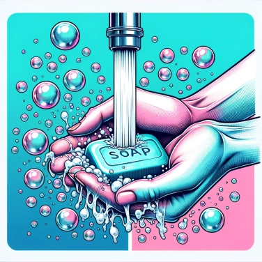 Spiega perché il sapone fa schiuma nell'acqua?