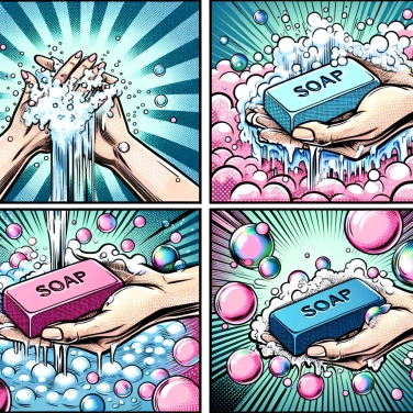 Spiega perché il sapone permette di pulire lo sporco?