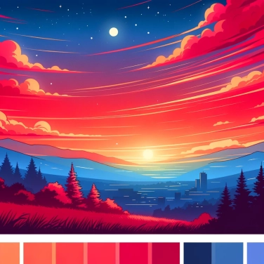 Spiega perché il tramonto è spesso rosso-arancione?