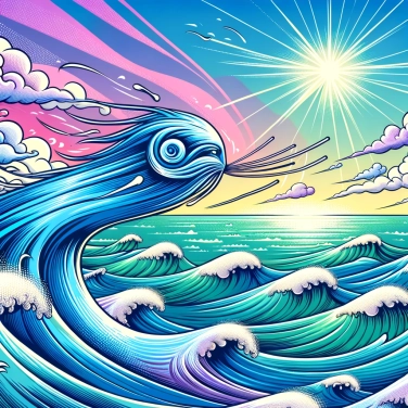 Spiega perché il vento può causare onde sull'oceano?