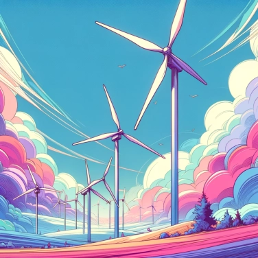Spiega perché il vento può far girare le pale eoliche per produrre energia elettrica?