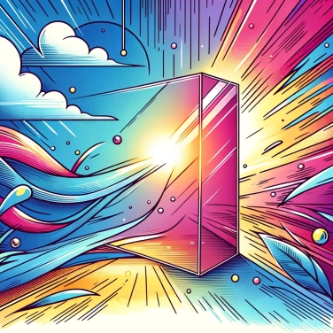Spiega perché il vetro è trasparente alla luce visibile?