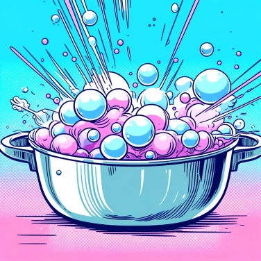 Spiega perché l'acqua fa delle bolle quando bolle?
