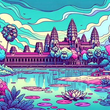 Spiega perché l'Angkor Wat è considerato il più grande complesso religioso del mondo.
