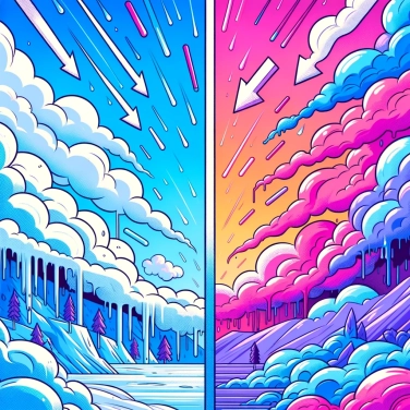 Spiega perché l'aria calda può contenere più umidità dell'aria fredda.