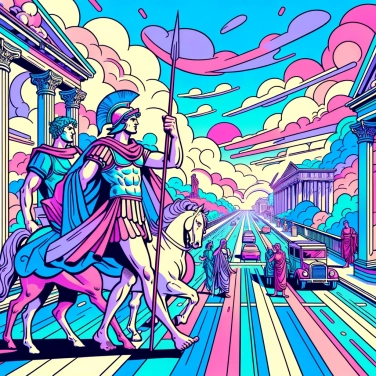 Spiega perché l'Impero romano ha costruito strade diritte e ben tenute?