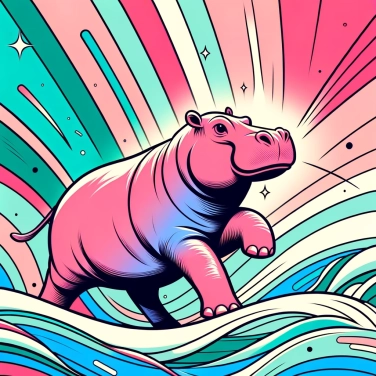 Spiega perché l'ippopotamo ha la pelle rosa?