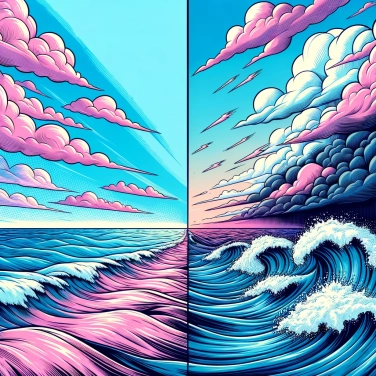 Spiega perché l'oceano può essere così calmo un giorno e così agitato il giorno dopo?