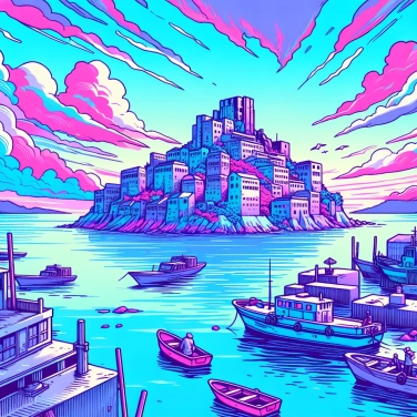 Spiega perché la città di Hashima (in Giappone) è chiamata «isola-nave fantasma»?