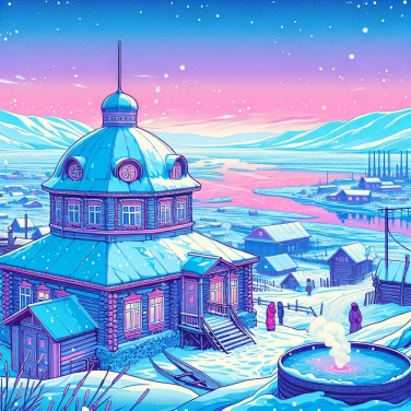 Spiega perché la città di Oymyakon (in Russia) è uno dei luoghi abitati più freddi al mondo?