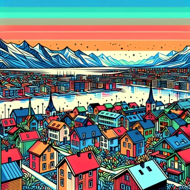 Spiega perché la città di Tromsø (in Norvegia) passa mesi senza sole?