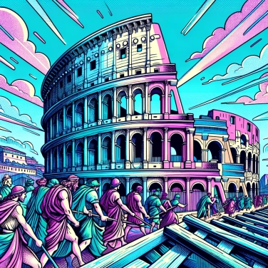 Spiega perché la costruzione del Colosseo di Roma ha richiesto così tanto tempo?